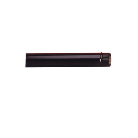 TUBO ESTUFA NEGRO 1M
