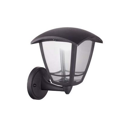 APLIQUE PARED LED ASCENDENTE NEGRO