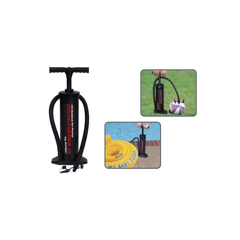 BOMBA INFLAR  DOUBLE QUICK III INTEX