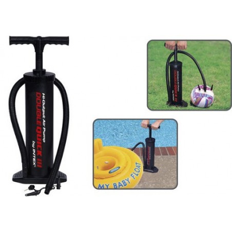 BOMBA INFLAR  DOUBLE QUICK III INTEX
