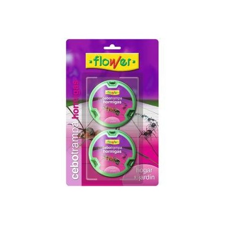 TRAMPA HORMIGAS FLOWER 2 UNIDADES