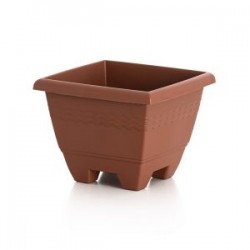 MACETA CUADRADA GARDENIA 32CM
