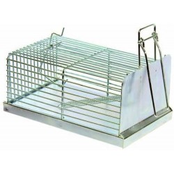 JAULA TRAMPA RATAS ZINCADA