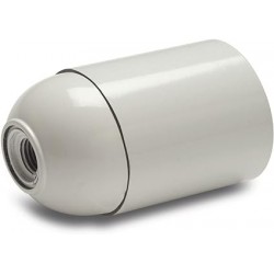 PORTALAMPARAS E-27 BLANCO