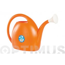 REGADERA PLASTICO NARANJA