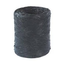 CUERDA RAFIA NEGRA ATAR...