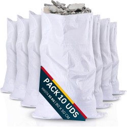 SACO RAFIA 55X95CM 10 UNIDADES