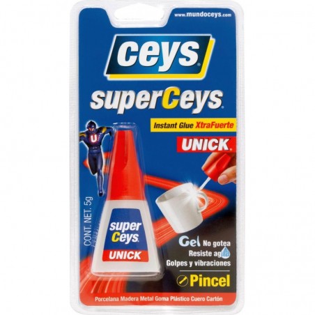 PEGAMENTO SUPERCEYS UNICK PINCEL E/5 g.