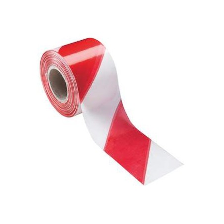 CINTA SEÑALIZACION BLANCA/ROJA E/200 M.